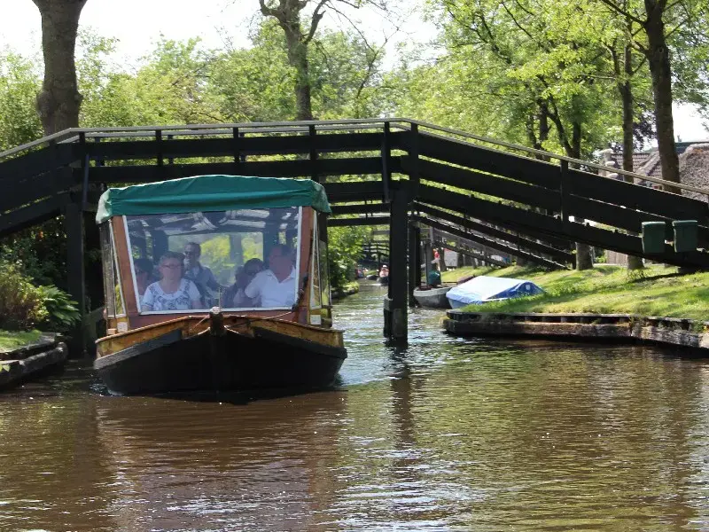 Boot- und rad fahren